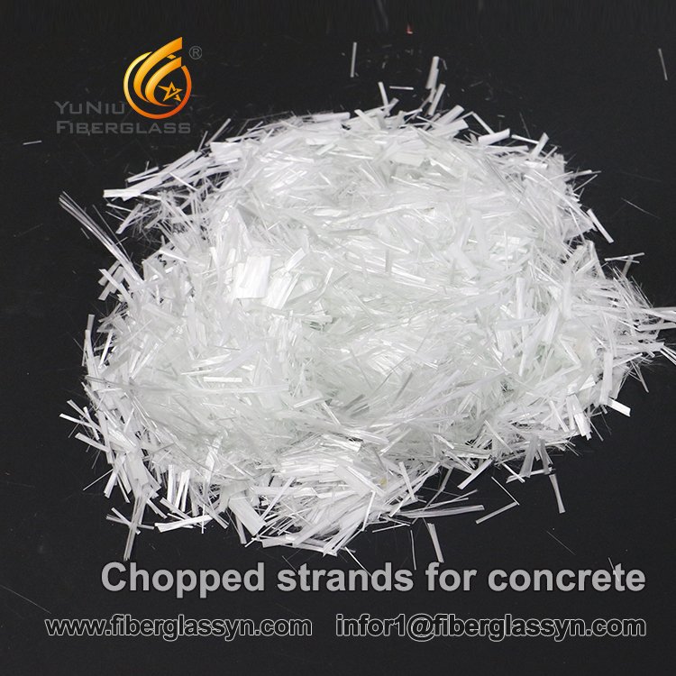 Concrete Glass Fiber Chopped Strands For GRC Glass Fiber Reinforced