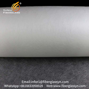 Fiberglass tissue mat