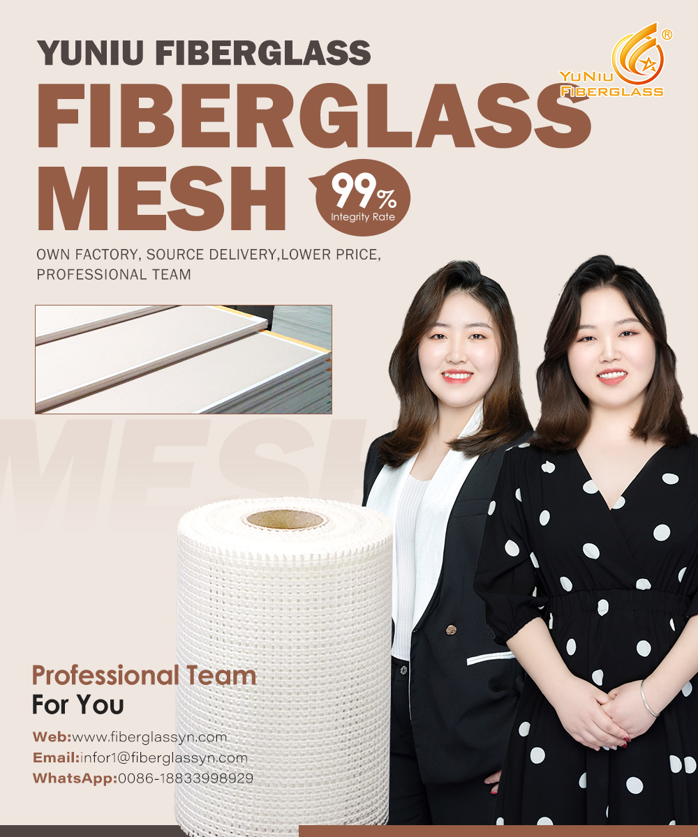 Cost-effective 145gr 6*6 glass fiber mesh for Wall reinforcement materials 