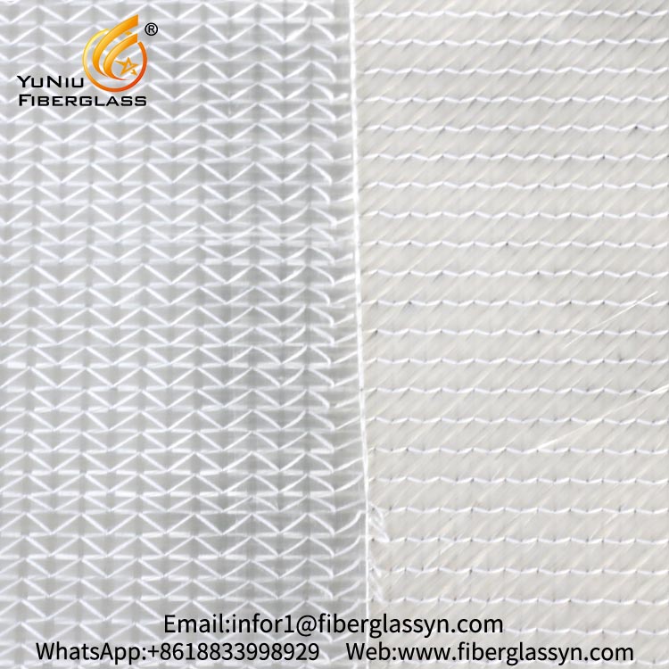 Manufacturer Wholesale Uniaxial Fabric Combined with Unsaturated Resin Fiberglass Multiaxial Fabric
