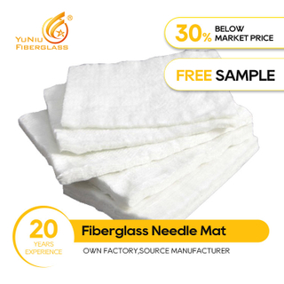 Glass Fiber Needle Mat Ex-factory price E-glass Fiber Needle Mat For Building Car Insulation