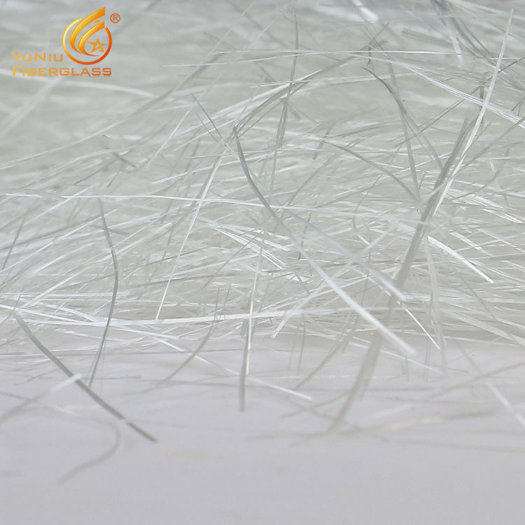 E-glass 9μm Fiberglass chopped strands as raw materials for needle mat