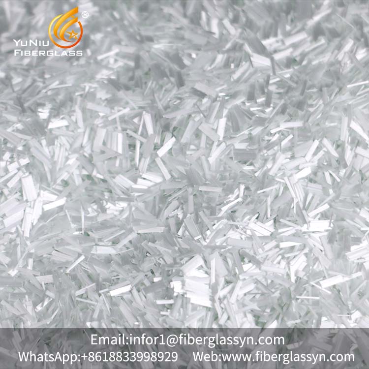 China Supplier Alkali Resistant Glass Fiber Chopped Strand with 3 mm and 4.5 mm For Pp Wholesales 