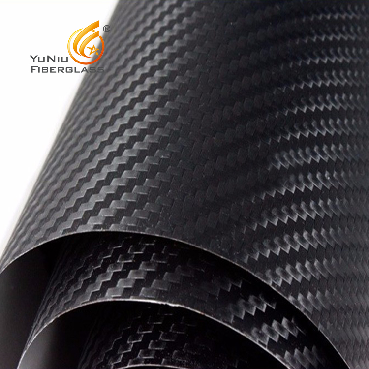 Construction Industrial Carbon Fiber Cloth Strength High Good Performance