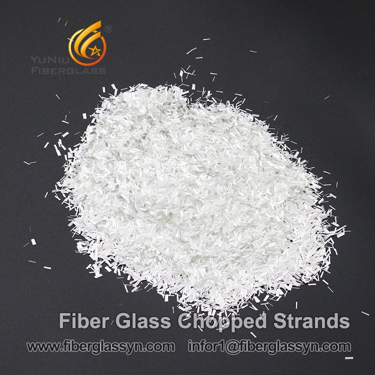 Fiberglass Chopped Strand 3.0mm 4.5mm for PP PA PBT Thermoplastic Application