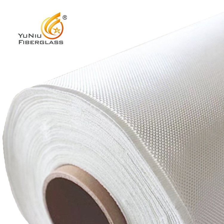 Coating with Resin Easily and Surface Flat Fiberglass Plain Weave Cloth
