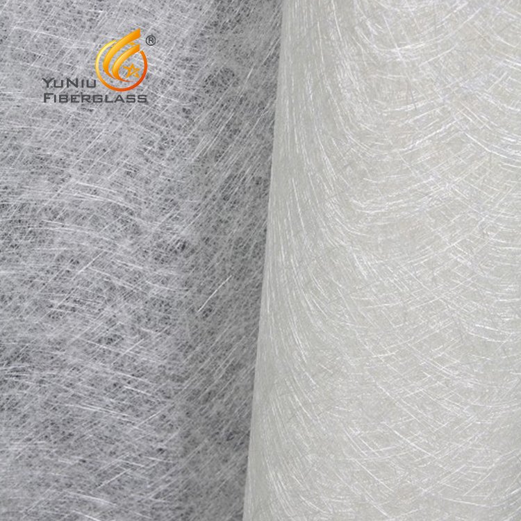 Yuniu High quality 450g m2 fiberglass chop mat fiber glass mat manufacturers company for boat