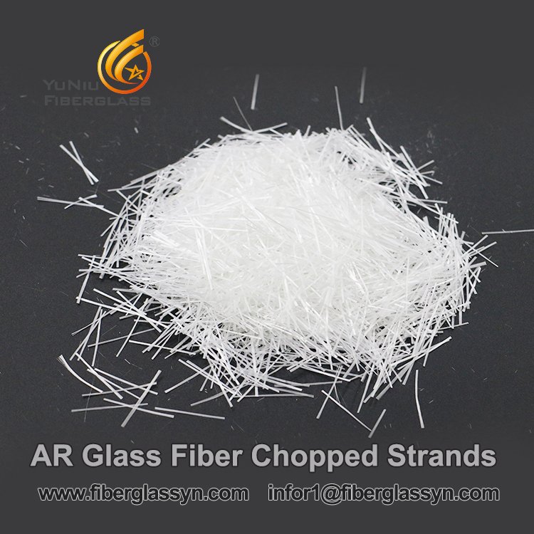 Fiberglass Chopped strands used in composite materials